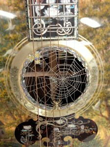 close up of Nouveau Guitar