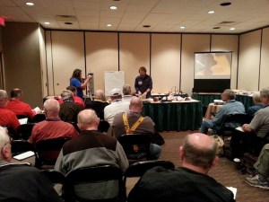 David Marks doing demonstrations at DWR